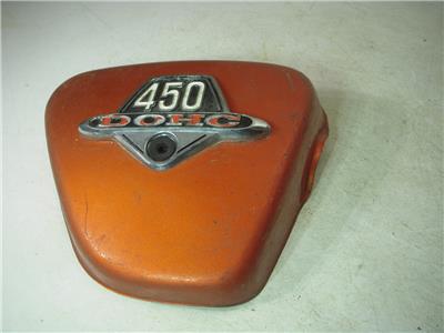 1970-74 CB450 CL450 450 HONDA RIGHT Side Cover used SC-621 (L-TOP)