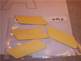 1969 125 AT1 YAMAHA VINTAGE SIDE COVER STICKERS NOS EMBLEMS FO-630 (A5)