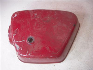 1968-70 CB350 350 HONDA RED LEFT Side Cover used SC-634 (L-TOP)