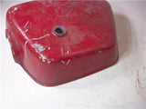 1968-70 CB350 350 HONDA RED LEFT Side Cover used SC-634 (L-TOP)