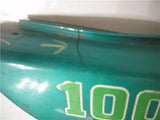 1973-77 Suzuki TC100 TC 100 GREEN Right Side Cover WSC-63 (Q4)