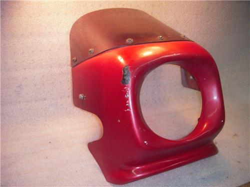 1970'S VINTAGE MAIER FOR KAWASAKI GPZ TYPE FAIRING WINDSHIELD USED FO-647 (A5)