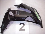 2017 EX650 EX650r 650 Ninja Kawasaki Left Upper Fairing used 6518-02 (G17)