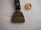 1987 Original Key Chain Ring w/ Harley Davidson Single from 1903 used Collectible (8824-66 ts-b2)