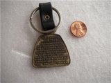 1987 Original Key Chain Ring w/ Harley Davidson Single from 1903 used Collectible (8824-66 ts-b2)