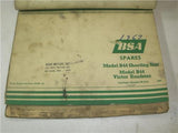 1967 BSA Spares Catalog B25 C25 B44ss B44V A65 (qty4) Parts Binder used BOOK (man-F2)