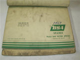 1967 BSA Spares Catalog B25 C25 B44ss B44V A65 (qty4) Parts Binder used BOOK (man-F2)