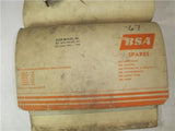 1967 BSA Spares Catalog B25 C25 B44ss B44V A65 (qty4) Parts Binder used BOOK (man-F2)