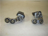 1991 Yamaha XV1100 1100 Virago FRONT PEGS WITH MOUNTS (2) USED XV1100S-06 (E47)