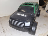 TONKA GREEN PLASTIC #70 RACING 16 INCH TRUCK USED Toy (9324-6 ts-b4)