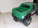 TONKA GREEN PLASTIC #70 RACING 16 INCH TRUCK USED Toy (9324-6 ts-b4)