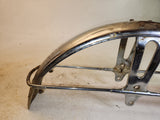 1965-66 YDS3 YM1 YAMAHA Front Fender with Brace/Support USED 11626-71 C2/3