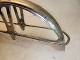 1965-66 YDS3 YM1 YAMAHA Front Fender with Brace/Support USED 11626-71 C2/3