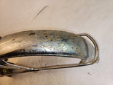 1965-66 YDS3 YM1 YAMAHA Front Fender with Brace/Support USED 11626-71 C2/3
