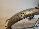 1965-66 YDS3 YM1 YAMAHA Front Fender with Brace/Support USED 11626-71 C2/3