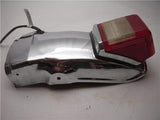 1982 XJ750 MAXIM 750 YAMAHA TAILIGHT REAR FENDER CHROME USED FO-753 (D24)