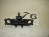 1980 YZ250 250 (2X4) YAMAHA LOWER TRIPLE TREE SUSPENSION USED WTREE-76 (Q5-BIN5)