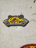 Dare-Devil Dick Loops the Loop on a rocket 1940's Tin Toy USED Collectible (8824-77 ts-b2)