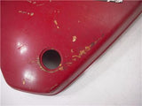 1976 Kawasaki KE125 Body Side Cover Left Repainted Red Used WSC-78 (Q4)