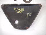 1976 Kawasaki KE125 Body Side Cover Left Repainted Red Used WSC-78 (Q4)