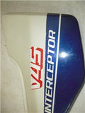 1984 Honda V45F VF700F Interceptor RIGHT Side Cover MB2 used SC-792 (L-TOP)