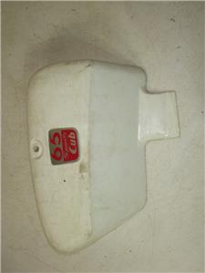 1966 Honda S65 Cub Sports White RIGHT Side cover used SC-795 (L-TOP)