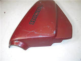 1979-80 Honda CX500C Repaint Red LEFT Side Cover used SC-796 (L-TOP)