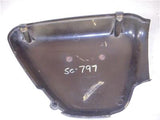 1977-78 Honda CB550K Black LEFT Side Cover used SC-797 (L-TOP)