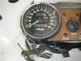 1975 TX650 650 (447) YAMAHA SPEEDOMETER TACHOMETER GAUGE IGNITION USED WG-79 (Q4)
