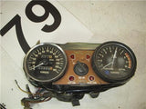 1975 TX650 650 (447) YAMAHA SPEEDOMETER TACHOMETER GAUGE IGNITION USED WG-79 (Q4)