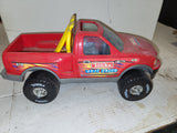 TONKA RED PLASTIC #4770 WAVE RACER 16" TRUCK USED Toy (9324-7 ts-b4)