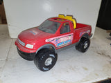 TONKA RED PLASTIC #4770 WAVE RACER 16" TRUCK USED Toy (9324-7 ts-b4)