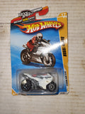 17/240 DUCATI 1098R MOTORCYCLE Vintage New Hot Wheels Car COLLECTIBLE TOY (M15)