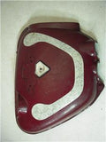 1970-75 Honda CB750 CB 750 Oil Tank Right Maroon Side Cover used SC-818 (L-TOP)