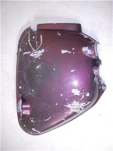 1970-75 Honda CB750 CB 750 Oil Tank Right Maroon Side Cover used SC-821 (L-TOP)