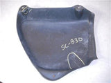 1970-75 Honda CB750 CB 750 LEFT Aftermarket Side Cover Black crack used SC-830 (L-TOP)