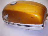 1970-71 CB175 K4 K5 HONDA 175 FUEL GAS TANK W/ CAP VALVE USED FO-833 A52