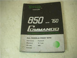 1970 Norton 850 750 Commando Workshop Manual British Binder used BOOK (man-F2)