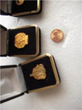 1988 89 90 AMA Gold Pins (4) Boxed Pins American Motorcycle Association Memorabilia used Collectible (Q-3)