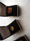 1988 89 90 AMA Gold Pins (4) Boxed Pins American Motorcycle Association Memorabilia used Collectible (Q-3)