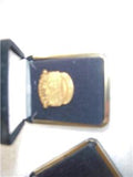 1988 89 90 AMA Gold Pins (4) Boxed Pins American Motorcycle Association Memorabilia used Collectible (Q-3)