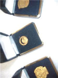 1988 89 90 AMA Gold Pins (4) Boxed Pins American Motorcycle Association Memorabilia used Collectible (Q-3)
