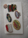 1990'S Car Pins Daytona NHRA LA Roadsters Valvoline Automobile Memorabilia (5) used Collectible (Q-3)