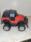 TONKA rumblin thunder RC ELECTRIC JEEP 9 INCH USED Toy (9324-8 ts-b4)