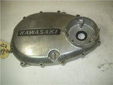 1976-79 KZ750B 750 TWIN KAWASAKI ENGINE CLUTCH COVER used #2-8 (e5)