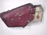 1981 Yamaha XS850sh 850 Special Left Right Pair Body Side Covers Maroon used WSC-90 (Q4)