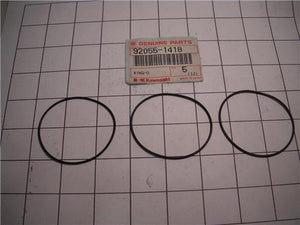 92055-1418 1988-01 EX250 KLF220 ATV KZ305 EL250 KAWASAKI NOS STARTER O-RING (3) (RED105)