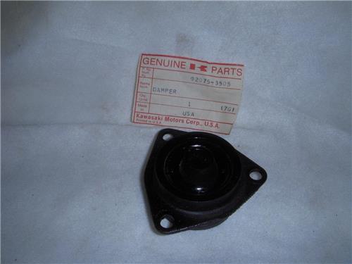 92075-3505 (1) ENGINE DAMPER NOS KAWASAKI 1978-82 SNOWMOBILE (red140)