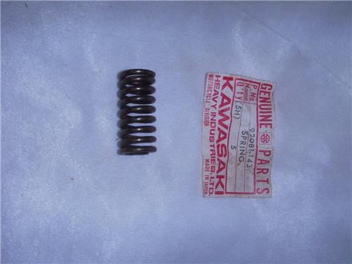 92081-143 CAM CHAIN TENSIONER SPRING NOS KAWASAKI 1976-79 KZ750 KZ750B (red123)