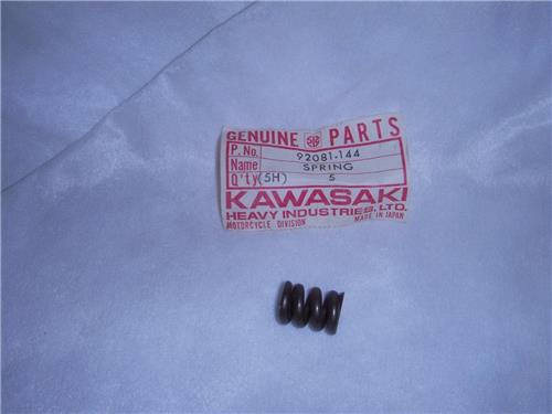 92081-144 (5) CAM SPRING NOS KAWASAKI 1976-79 KZ750 KZ750B (red123)